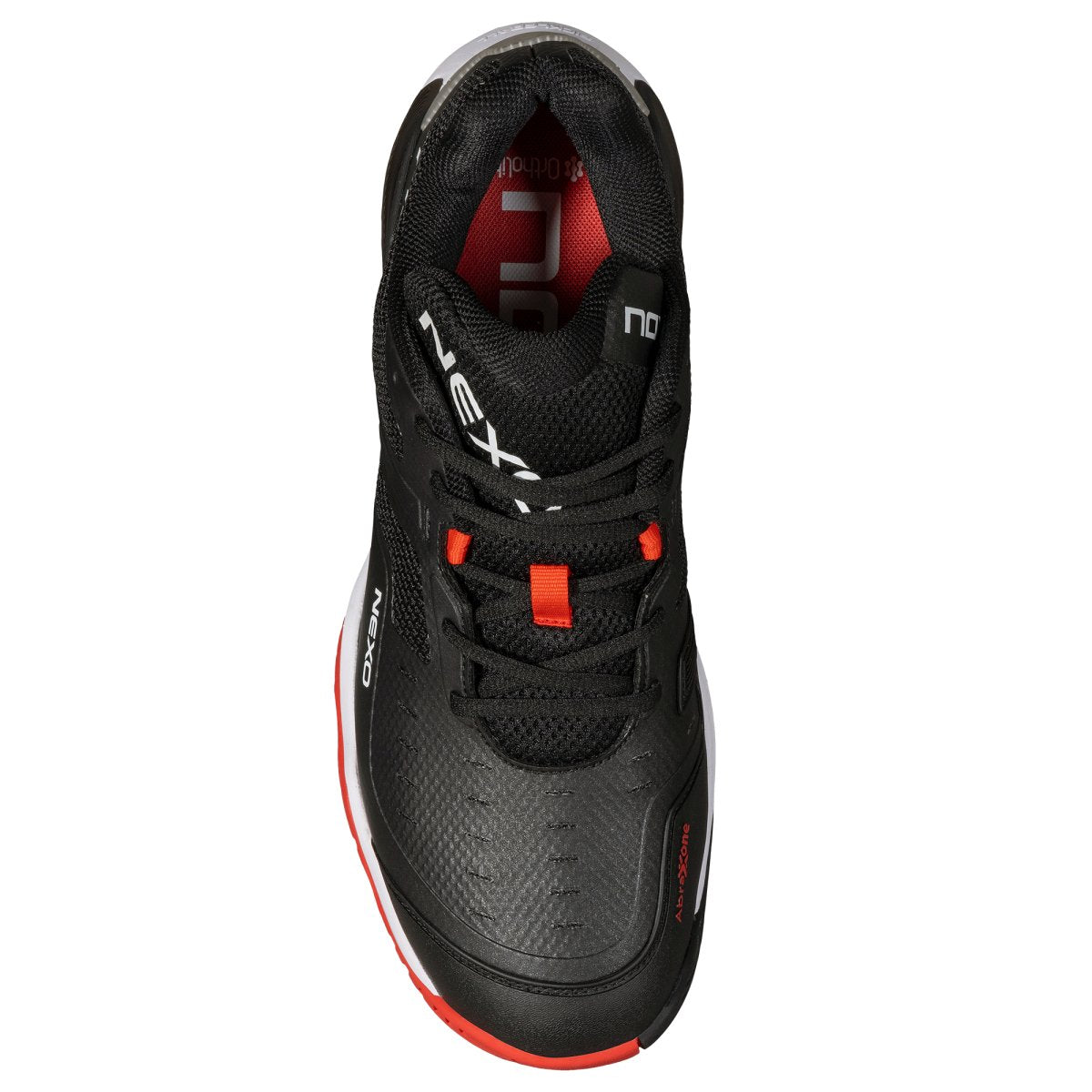 NOX SHOE PICKLEBALL LUX NEXO BLACK/RED LAVA CALPBLUXNEBR