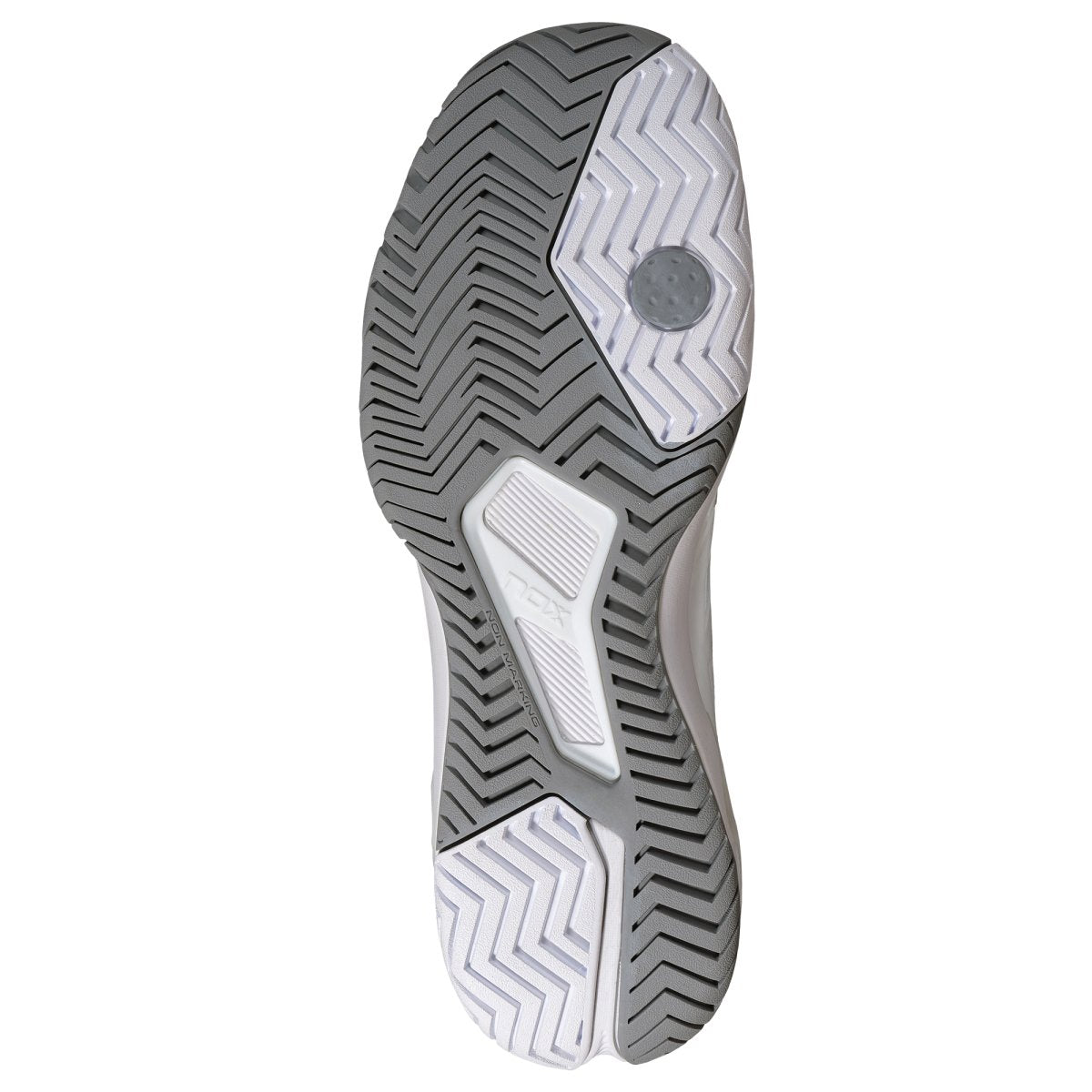 NOX SHOE PICKLEBALL LUX TEMPO WHITE/GREY CALPBLUXTEWG