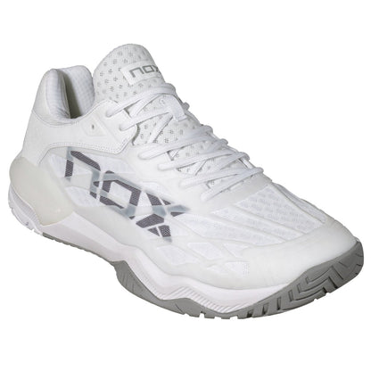 NOX SHOE PICKLEBALL LUX TEMPO WHITE/GREY CALPBLUXTEWG